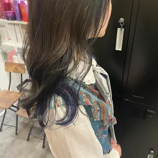 ミディアム カラー 吉村 夏椰のヘアスタイル