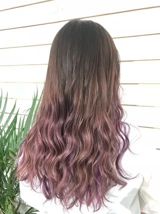 ロング 🧡艶髪/エクステ 🫧🧡YUKI❄️のヘアスタイル