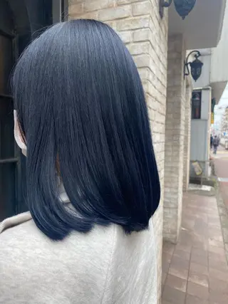 カラー ブリーチカラー⸜♡⸝ クルミ🐍のヘアスタイル