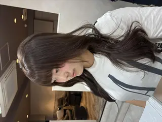 ロング カラー ヘアアレンジ 透明感/艶カラー 🎀Kanonのヘアスタイル