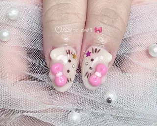 ネイル サイナネイル🎀 長さ出し専門店のネイルデザイン