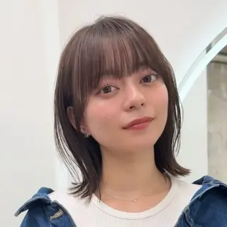 ショート カラー 顔周り✂️透明感 レイヤー/みっきーのヘアスタイル