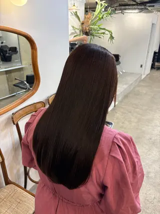 ロング 柳瀬 和香奈のヘアスタイル