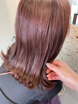 カラー 大人のボブパーマ ˗ˋˏairiˎˊ˗のヘアスタイル