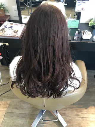 カラー スイトウ アオイのヘアスタイル