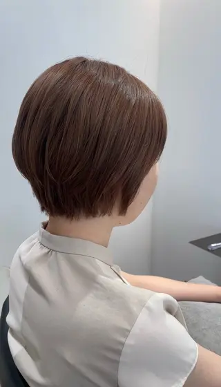 ショート 🤍ショートボブ 🤍NANAMI🤍のヘアスタイル