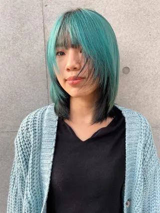 ミディアム カラー センスをお届けします 大谷将生infpのヘアスタイル