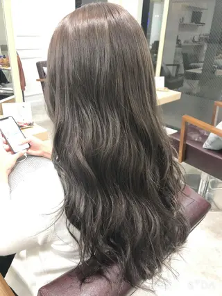 セミロング カラー 【eimee】 店長✂️TAKUMAのヘアスタイル