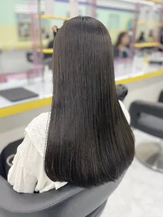 ロング カラー ブリーチ透明感カラー 🍑トウヤ🍑のヘアスタイル