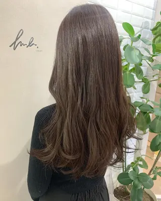 ロング カラー hubhair レイヤー/透明感のヘアスタイル