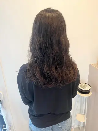 ミディアム 加藤 明香里のヘアスタイル
