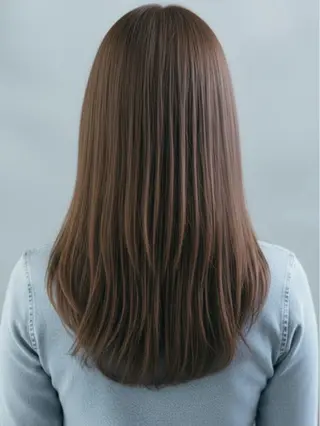 カラー hinata 🩵のヘアスタイル