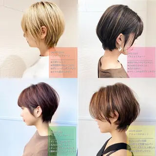 ショート 似合わせカット/ レイヤーカット/新谷のヘアスタイル
