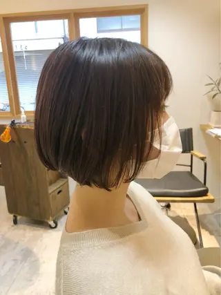 ミディアム 【女性指名No.1】 西口直子のヘアスタイル