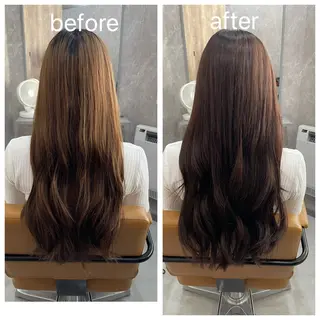 カラー Maison Toi 山﨑 麻生のヘアスタイル
