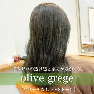 ミディアム カラー navile原宿 yumaのヘアスタイル