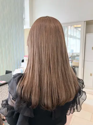 ロング カラー しんた ようのヘアスタイル