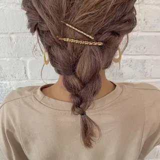 ミディアム カラー ヘアアレンジ ✨👑お洒落ショート ❣️村上せいな✨のヘアスタイル