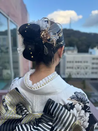 ロング ヘアアレンジ Viage （ビアージュ）のヘアスタイル