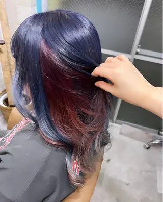 ミディアム エクステ/カラー SEI🎀のヘアスタイル