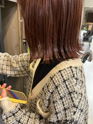 カラー 🕊️柳谷 壽里🕊️のヘアスタイル