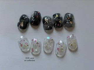 ネイル .aura Kanamiのネイルデザイン