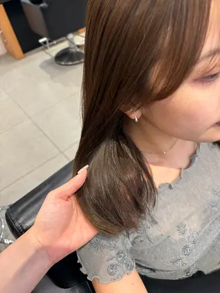 ミディアム 髪質改善・水素カラー ARIA(ému)のヘアスタイル