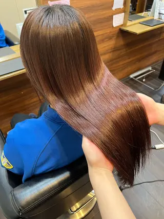 セミロング セレンディピティ 奥村　瞳/髪質改善のヘアスタイル