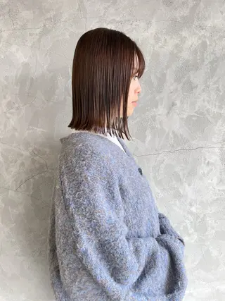 ミディアム 塚田 沙樹のヘアスタイル