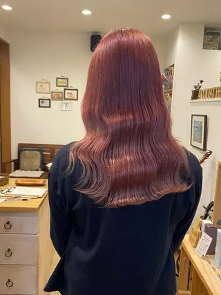 ロング カラー 武田 悠生乃のヘアスタイル