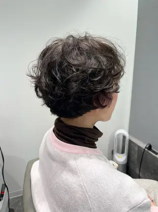 ショート パーマ 吉田 空 (POANA.)のヘアスタイル