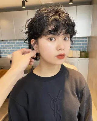 ショート カラー 👑ボブはお任せ ミヤノ👑のヘアスタイル