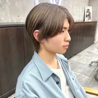 カラー メンズ レイヤー / メンズ 🇰🇷 細江 美紅のヘアスタイル