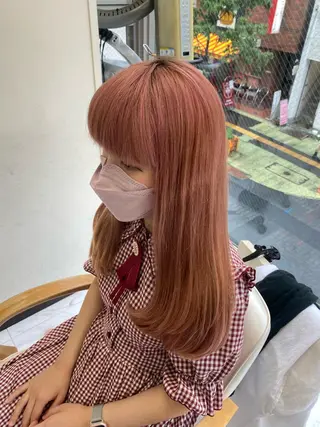 ロング 目黒 碧人のヘアスタイル