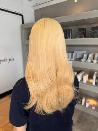ロング 🍒暖色カラー🌹 栗俣嵐のヘアスタイル