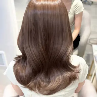 ミディアム 顔周り/レイヤー/ 銀座/kaede🎀のヘアスタイル