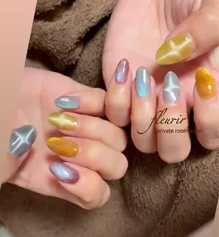 ネイル フルリール 【プライベートサロンのネイルデザイン