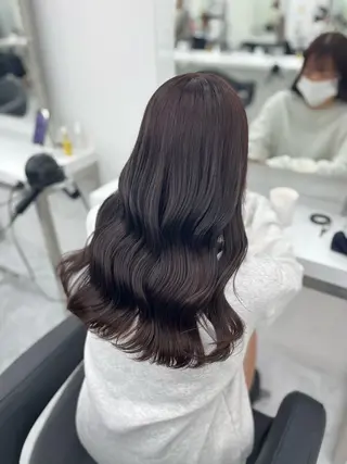 ロング カラー ヘアアレンジ Zina熊本🫧 Kurehaのヘアスタイル