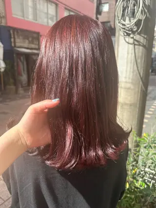 カラー おん眉美容師eMu✄ yuka‪🤍のヘアスタイル
