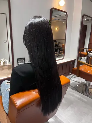 ロング カラー ヘアアレンジ 💠urara opus💠🩵のヘアスタイル