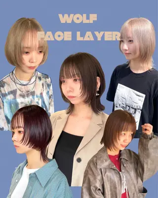 ミディアム カラー 武田 清久のヘアスタイル