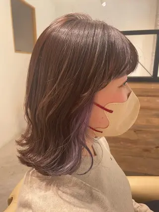 ミディアム [siie] カキのヘアスタイル