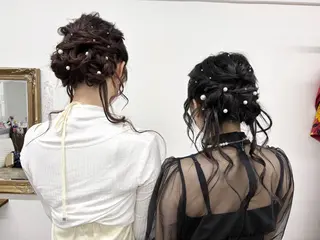 ヘアアレンジ ヘアサロン ミカヅキのヘアスタイル