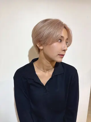 ショート 小川 美奈のヘアスタイル