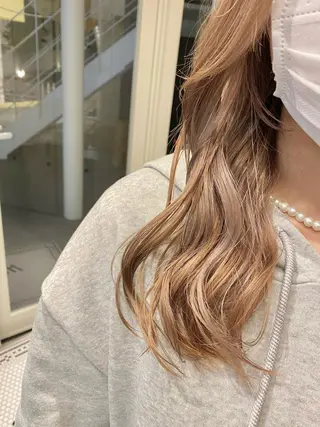 カラー ハイトーン×似合わせ 🌱中川慎之介のヘアスタイル