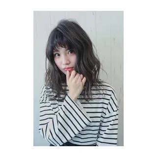 ミディアム カラー [店長]加地 峻のヘアスタイル
