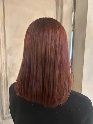 カラー 津村 優明のヘアスタイル