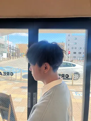メンズ 🦋ハイライト/ カラー/こなつ🦋のヘアスタイル