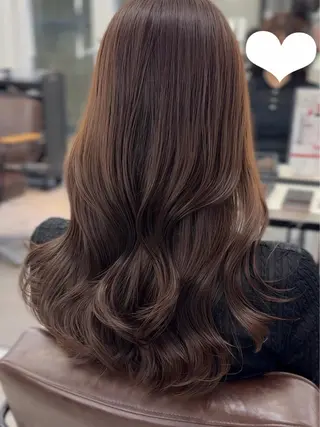セミロング 🧡くびれヘア/前髪 顔周り🧡久原結衣のヘアスタイル