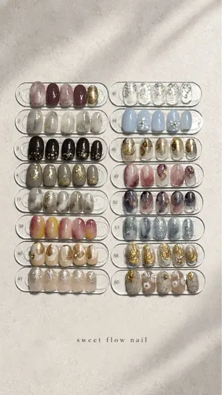 ネイル sweet flow nailのネイルデザイン